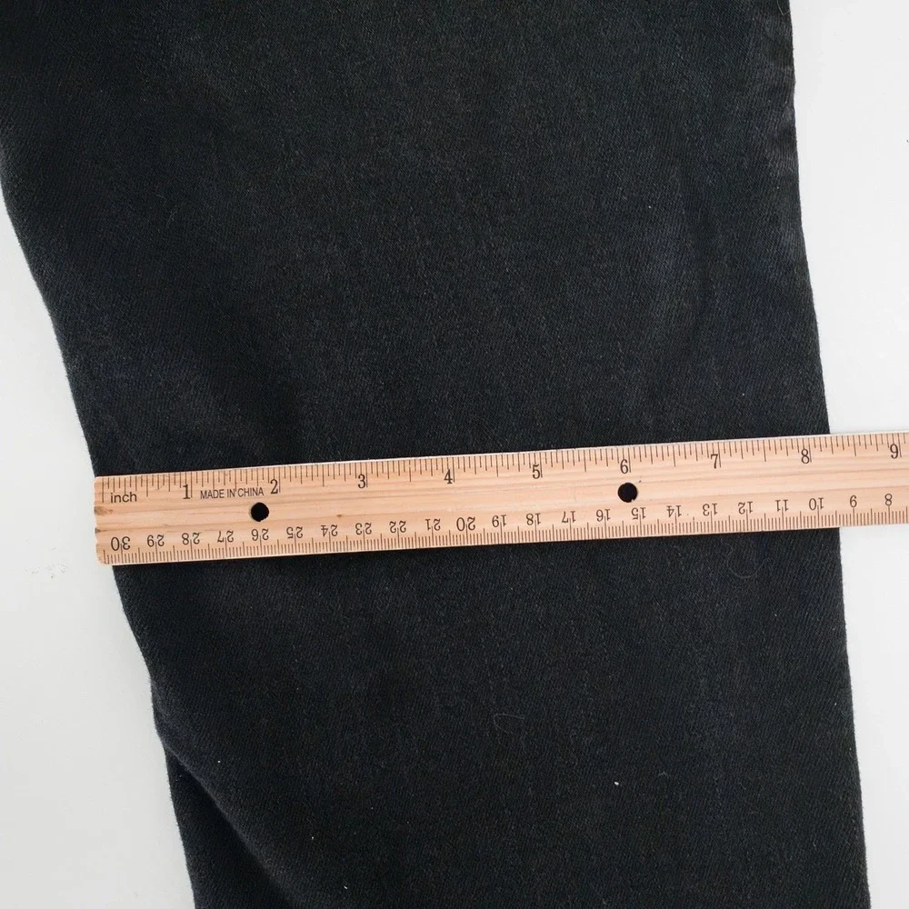 Levi's‎ 511 Slim Fit Mens Black Denim Jeans 40x32 Fits 37x30 Style 04511-5382